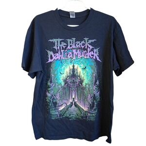The Black Dahlia Murder Nocturnal 10 Years Black T-Shirt Large EUC